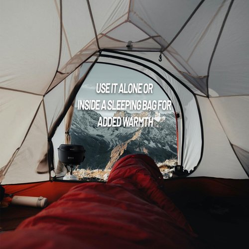Himalaya 2-Pack Sleeping Bag Liners for Adults with Zippers, Machine Washable, Use as A Sheet, Sleep Sack Travel Camping Sheet for Backpacking, Hotel, Hostel Ultralight Sleep Bag Cover Travel