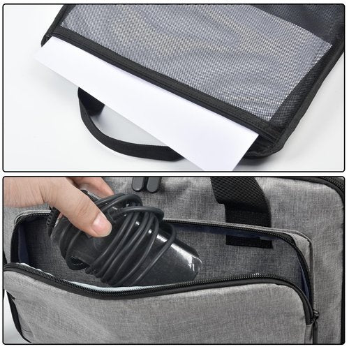 Steadtep Wireless Mobile Printer Case Compatible with Canon PIXMA TR150/ iP110 Printers, Potable Travel Storage Bag Fit for Printer Charger, Ink Cartridges, Batteries and Accessories (Box Only) -Grey