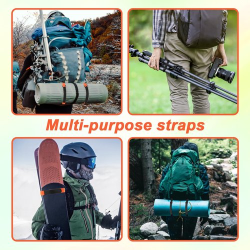 Bike Rack Straps 8 Pcs Reusable Bike Wheel Strap Adjustable Bike Wheel Stabilizer Strap Bike Tie Down Straps,Bike Straps for Rack Car and Wall Mount