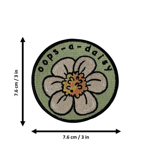 Oops-A-Daisy, FILSEF Morale Patch, Meme Patch, Military Patch, Hook and Loop, Tactical Backpack, Murph, Veteran Owned