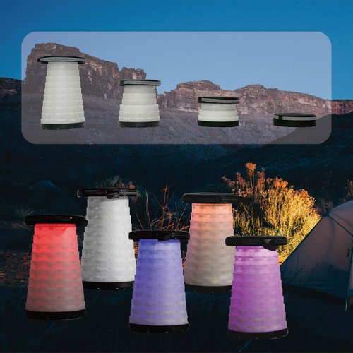 HYPERAX Camping Table & Collapsible Stool Set – Folding Table with 2 Portable Stools for Outdoor Cooking, Camping, Picnics, Beach, Boating, and Travel(Green)