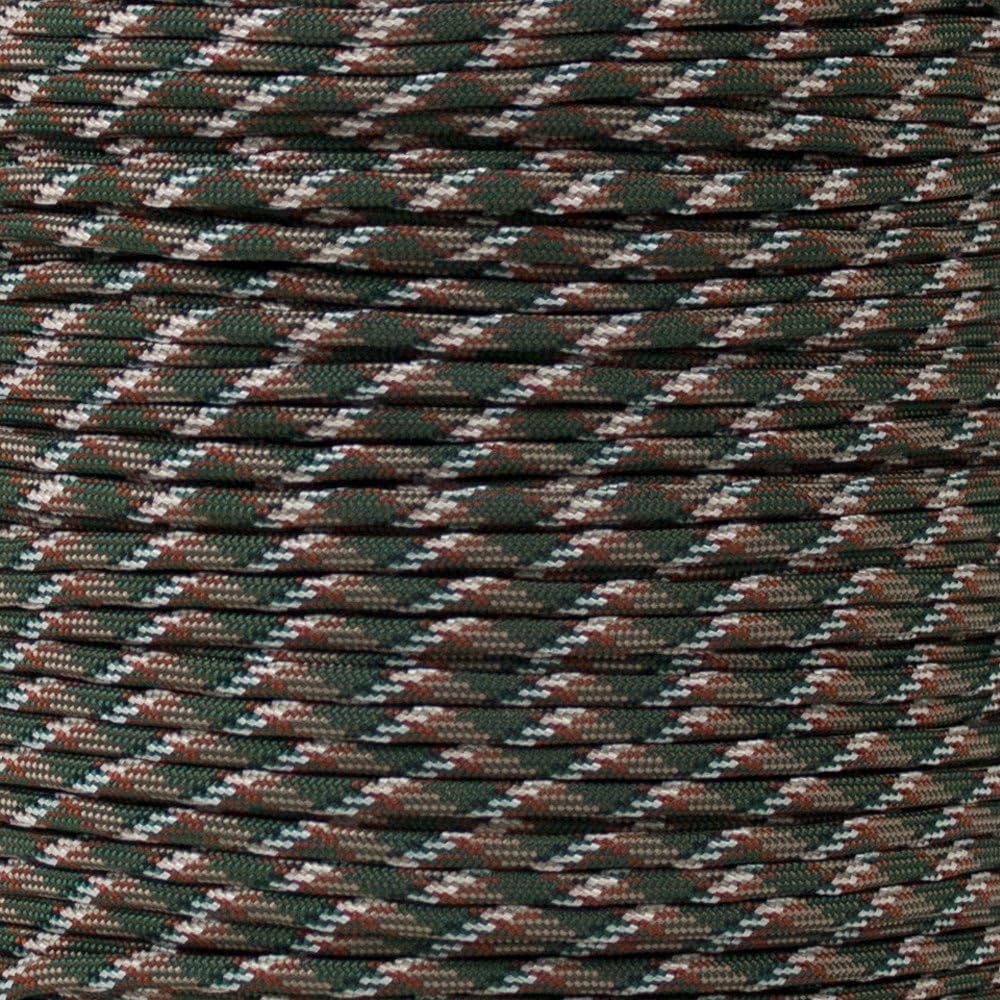 Neon Turquoise Glow in the Dark Paracord - 10 Feet, 100% Nylon with 7 Inner Strands