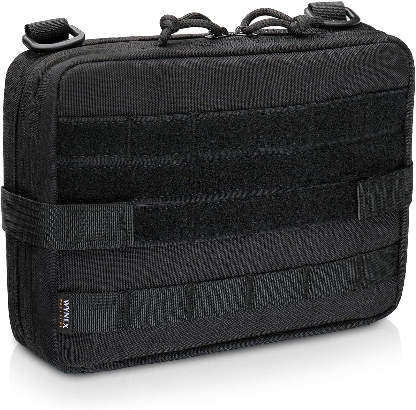 WYNEX Tactical Admin Molle Pouch, Medical EDC EMT Utility Bag Shell Design Attachment Pouches 1000D Nylon Hiking Belt Bags