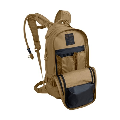 CamelBak H.A.W.G. Tactical Hydration Backpack with 100oz/3L Mil Spec Crux Reservoir Bladder - MOLLE, Coyote