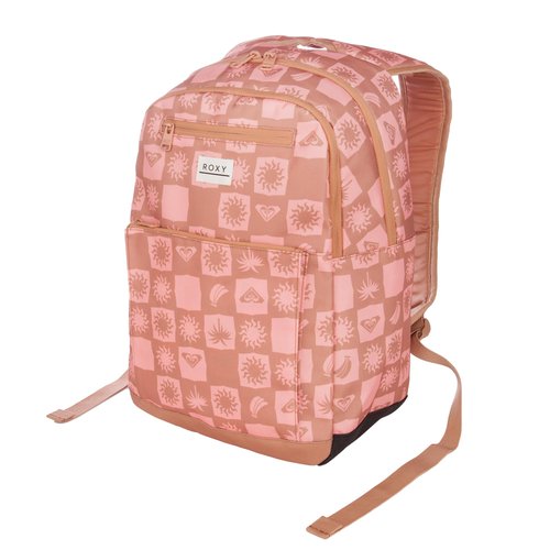 Roxy Women's Here You are Backpack | Travel | Vacation | Everyday Carry | 23L | Laptop Sleeve | Padded Straps, Camel Sunsquare AX, One Size