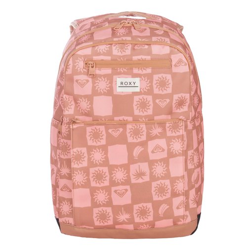 Roxy Women's Here You are Backpack | Travel | Vacation | Everyday Carry | 23L | Laptop Sleeve | Padded Straps, Camel Sunsquare AX, One Size
