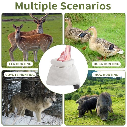Zihvfzu Elk Game Bags - 5 Pack Stretchable Meat Bags Suitable for Various Hunting Wild Animals, Including Elk, Deer, Caribou and Goose - 4 Pack 48" & 1 Pack 28" Reusable Breathable Meat Game Bags