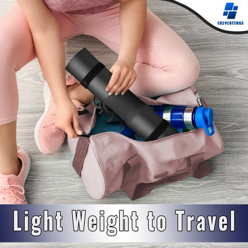 Barbell Pad Set for Hip Thrust & Squats – 9-Piece Workout Kit for Women | Includes 2 Bar Pads, 2 Ankle Straps, 2 Resistance Bands & Gym Accessories – No Pain Hip Thrusts – Glute, Leg & Booty Training