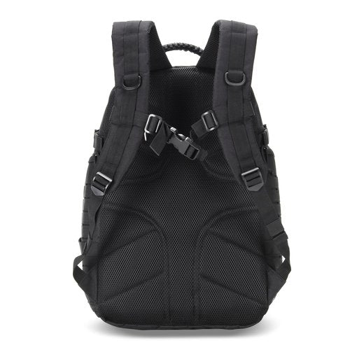 W WINTMING 35L Tactical Backpack for Men Heavy Duty Military Backpack 3 Day Assault Pack Molle Backpack Hiking Rucksack (Black1)