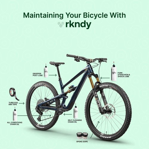 RKNDY Fork Stanchion & Shock Lube - Premium Bicycle/Bike Suspension Lubricant for Eliminating Rust, Dirt, and Contaminants from Seals, Ensuring Smooth Riding and All-Weather, Long-Lasting Protection