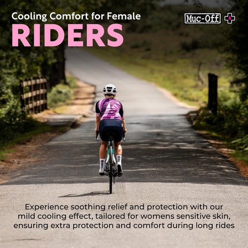 Muc-Off Luxury Chamois Cream Cycling Women 2-Pack, 100ml Each - Extreme Skin Lubricant - pH Balanced & Deeply Moisturizing | Ideal for Long Rides