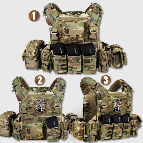 Lonloke Tactical Micro MOLLE Mini Mini Trauma Kit Admin Pouch Lightweight Mini Medical Ifak Bag Small EDC EMT Belt Gear Organizer Pack. (MC)