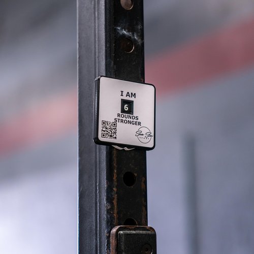 Sun Six Sport Magnetic Fitness Counter for Crossfit, Powerlifting, Weightlifting, and Bodybuilding, Used for Motivation Performance.