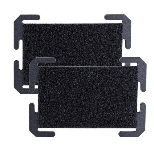JX Tacfancier Patch Board Molle Patches Panel, 2 Pack Patch Display Board Rigid Hook and Loop, Name Patch Display Holder Tactical Backpack Accessories