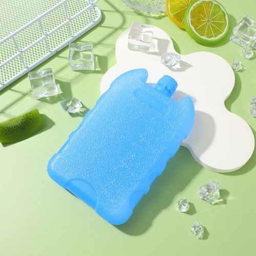LIOOBO 4 Pcs Packs Air Conditioning Fan Ice Crystal Box Ice Package for Cooler Ice Block