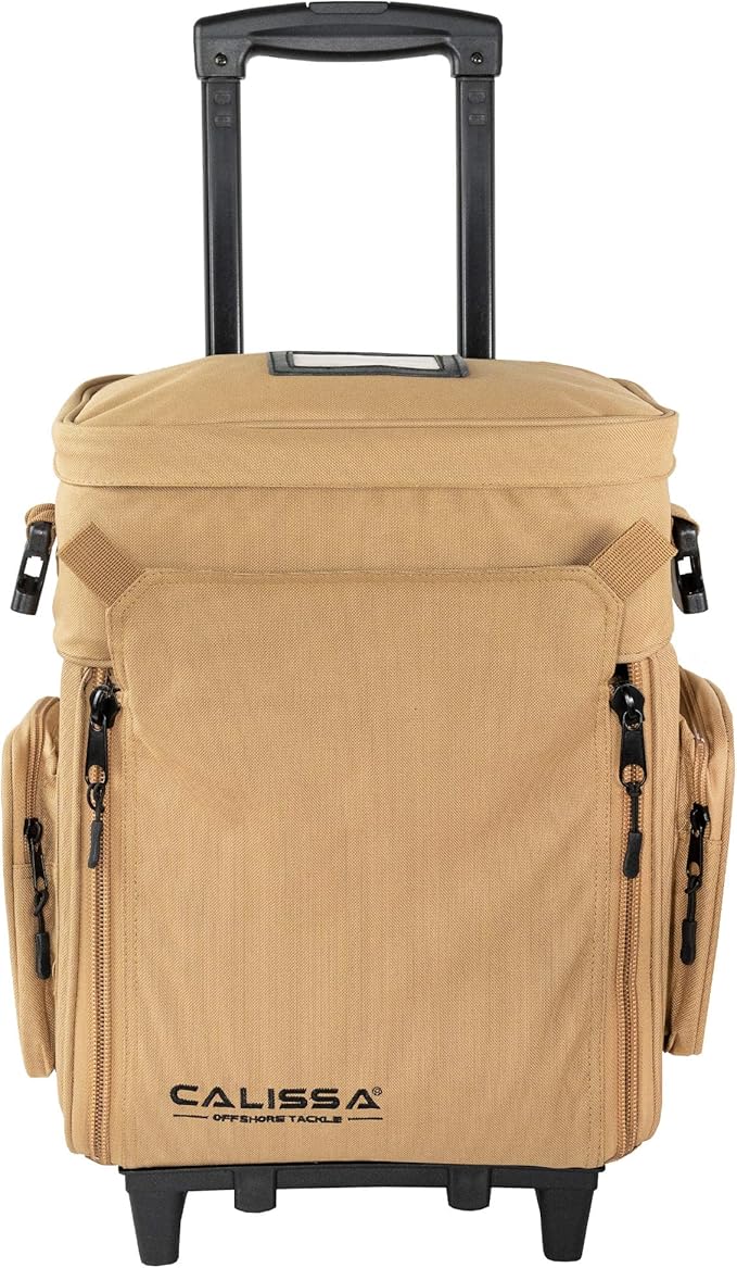 ‘Apollo2’ Tactical Handgun Rolling Range Bag with Wheels Pistol Case Gun Range Backpack Box for Shooting Gear, Ammo, Hunting Supplies, Firearms Storage