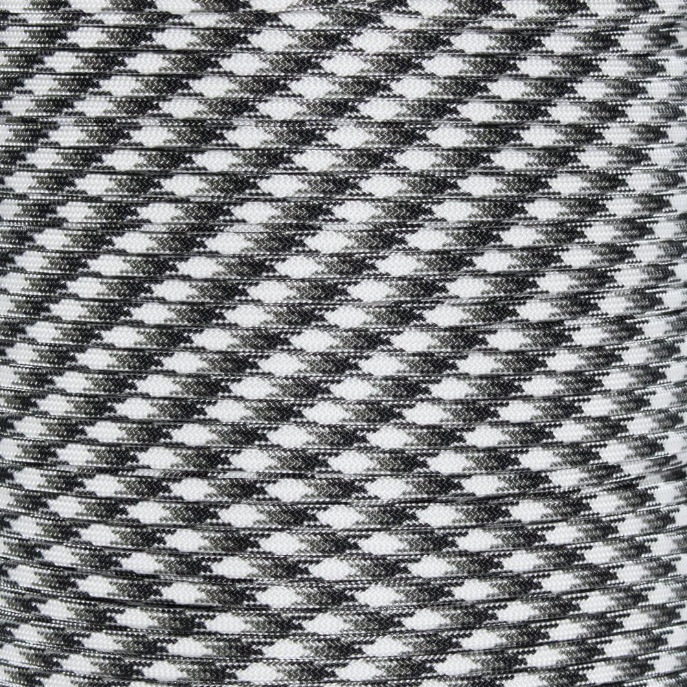 Paracord Spool Tool with 50 or 100 Feet of 550 7-Strand Parachute Cord - USA Made