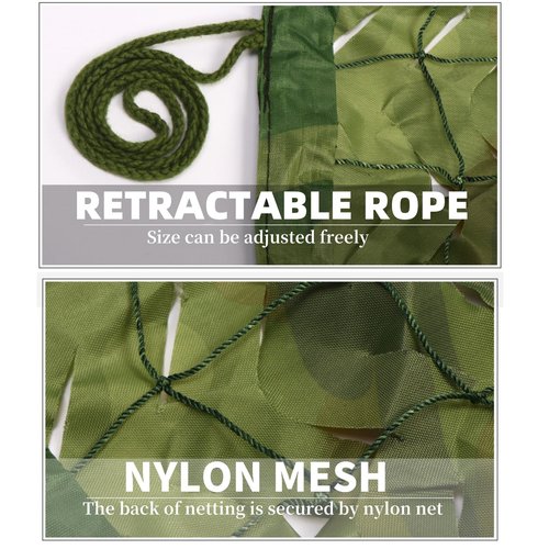 SETLUX Camo Netting 3x3m, 3x4m, Camouflage Netting, Bulk Roll Camo Net for Hunting Blind Shooting Military (Desert, 3m*3m)
