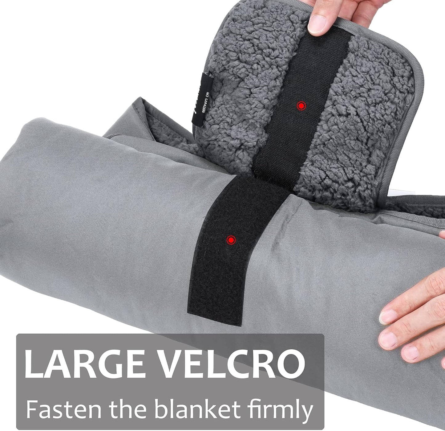 Tirrinia Large Waterproof Outdoor Blanket, Soft Warm Windproof Stadium Blanket with Sherpa Fleece and Foldable for Outdoor Sport, Baseball, Football, Beach, Concerts, Car