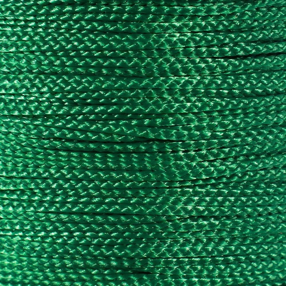 Paracord Planet | Lightweight Nylon Braided Utility Purpose Crafting Nano Cord | 300 FT Spools, 1/32” (0.75mm) Thickness, &