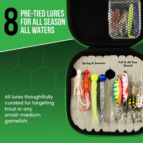 Amundson Savvy Rider Trek All-in-One Fishing Combo