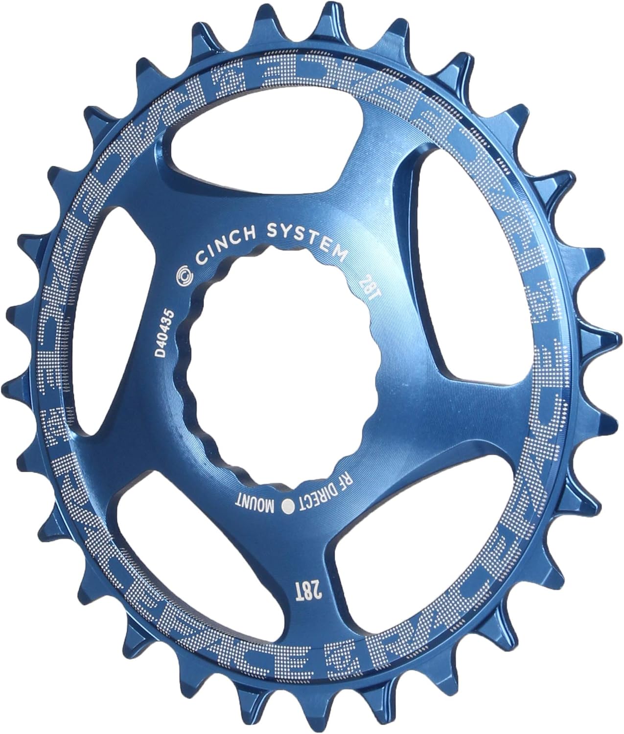 Race Face Blue Direct Mount Narrow-Wide MTB Chainring