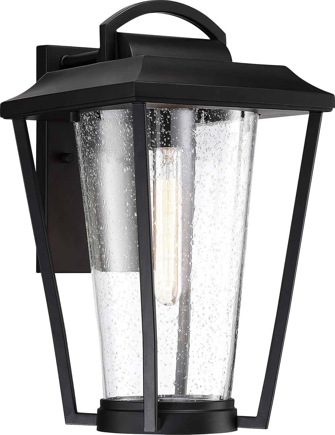 Nuvo 60/6514 Lakeview Lighting Fixture, 1Lt Hanging, Aged Bronze Finish with Clear Seed Glass