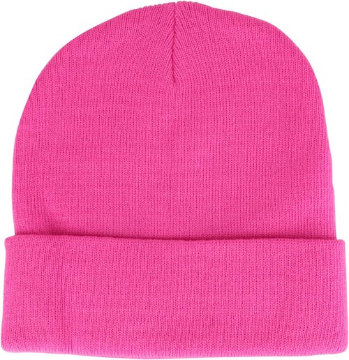 Armycrew High Visibility Neon Color Cuff Long Winter Beanie Hat