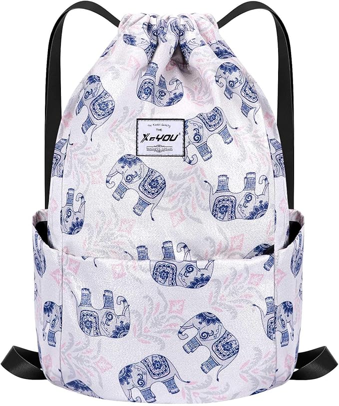 XEYOU Drawstring Sports Backpack Lightweight Gym Yoga Sackpack Shoulder Rucksack Casual Outdoor Daypack for Women and Men