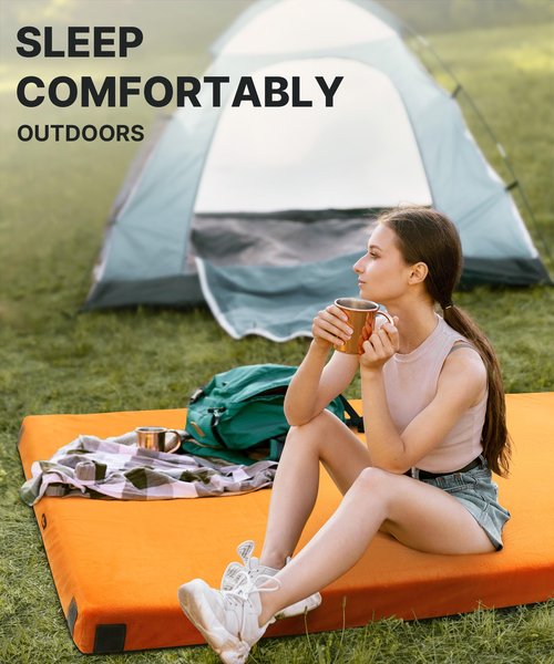 Floor GAIALOOP Memory Foam Futon Mattress Car Camping Bed Glamping Roll Up Mattress, Japanese Floor Sleeping Mat Camp Cot Mattress Pad Travel Guest Side Sleepers[Twin: 75 * 38 * 3"]