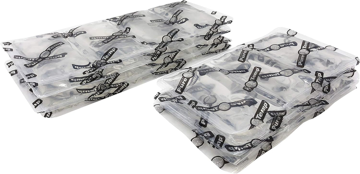 Spare Cooling Pack set for Cool Vests, 8 Cool Packs, 59 Degree, Recharges in 30 minutes