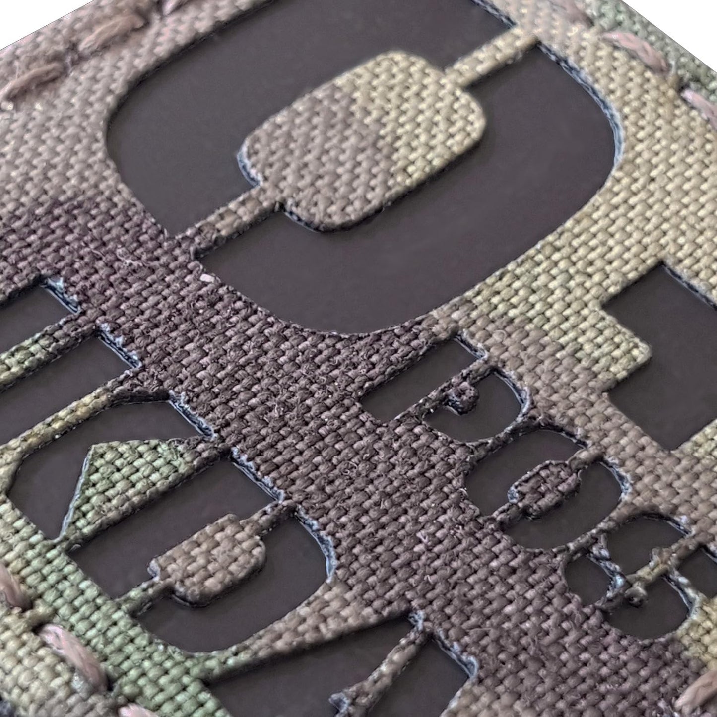 OPOS NKDA O+ Blood Type 2x2 Tactical Morale Fastener Patch (Coyote Brown)