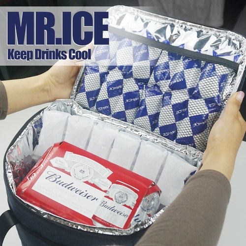 Shipping Cold Packs Dry Ice Packs for Shipping Frozen Food - Freezer Packs for Coolers - Keep Food Fresh and Beverage Cold - Long Lasting Ice Packs - 24 Cells Each, 6 Sheets