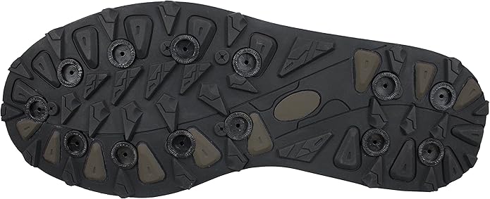 Compass 360 Men's Fishing River Durable Non Slip Ledges Cleated Sole Wading Shoes Boots