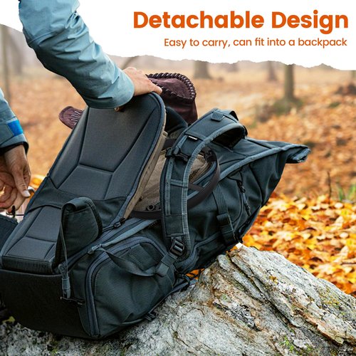Campfire Tripod for Cooking - Campfire Cooking Equipment, Outdoor Fire Pit Stand, High Temperature Resistant Removable Camping Tripod for Cooking Dutch Oven,Jetboil,Griddle