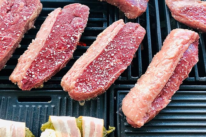 Cast Iron Round Grill Grate for Weber Kettle Accessories 8837, for Weber 22.5" Charcoal Kettle Grills, 22 Inch Master Touch Grill, for Weber Premium Performer Grill, Charbroil Ceramic Grill & Fire Pit