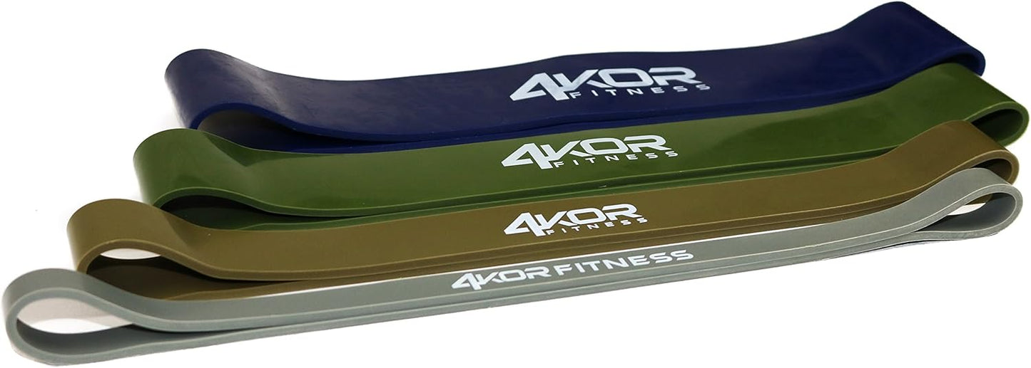 Resistance Loop Band Set, Perfect for Crossfit, Yoga, Physical Therapy, and Booty Building