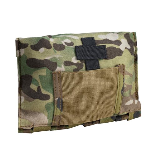 IDOGEAR OUTDOOR Tactical Blow-Out Medical Pouch First Aid LBT9022 Style Empty Seal Medical Bag Small Medic Pouch 500D Nylon(camo)