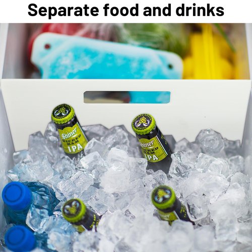 Omoojee Cooler Divider Compatible with RTIC 45 Gallon Coolers, Cutting Board, Keep Your Cooler Organized