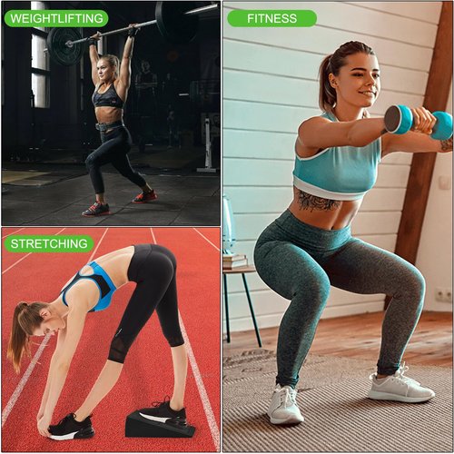 Squat Wedge-Calf Stretch Ramp-Foot Stretcher for Plantar Fasciitis-for Calf Stretching,Foot Therapy
