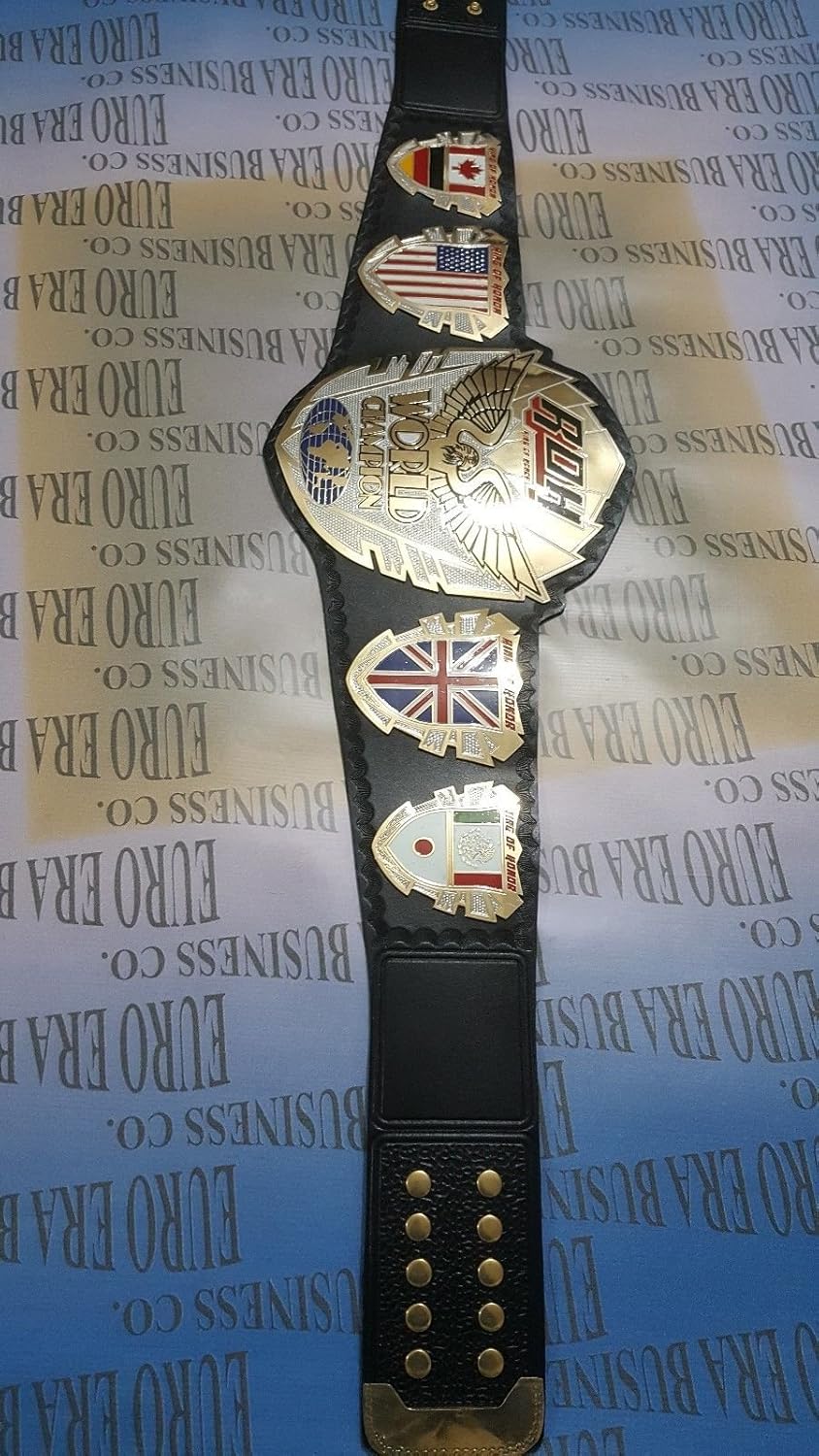 New ROH Championship Belt, Adult Size & Metal Plates
