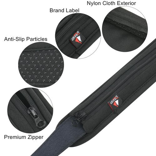 TXEsign 2 Pack Shoulder Strap Pad with Zipper Closure, Universal Cushion Pad Detachable Shoulder Strap Pad Sling Bag Shoulder Pad for Shoulder Bags, Laptop Bag, Sling Bag