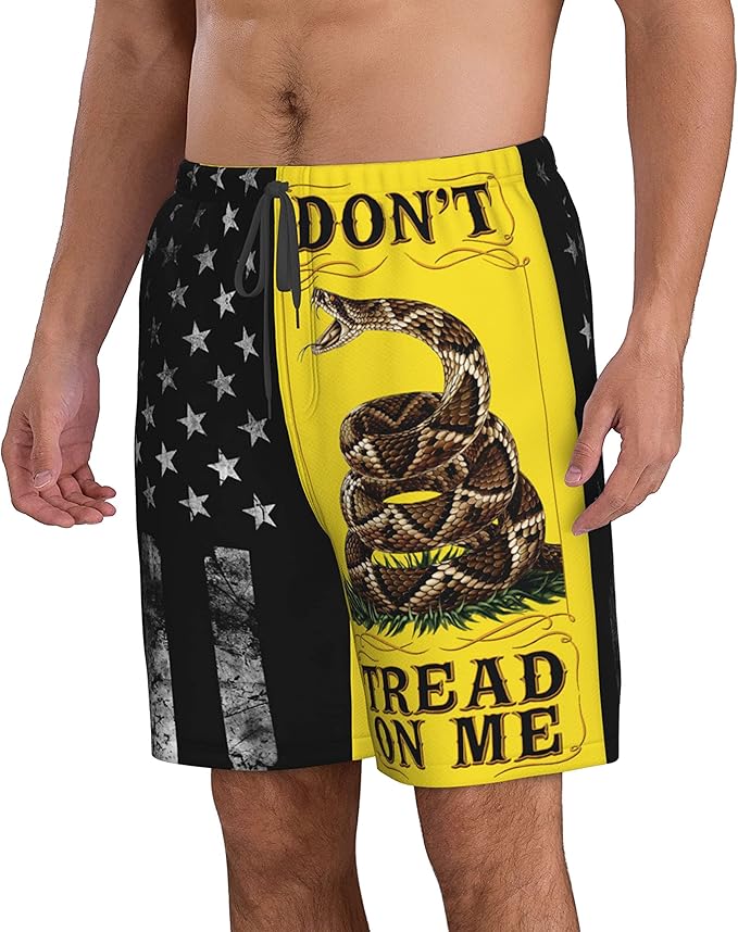 Mens Swim Trunks Quick Dry Board Shorts with Mesh Lining, Breathable Surf Beach Shorts Swimwear Bathing Suits