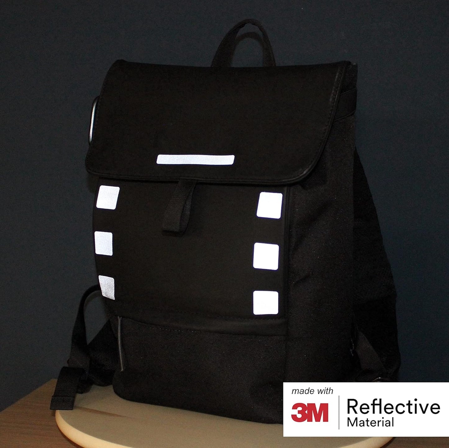Salzmann 3M Reflective Stickers - Soft Stickers for Backpacks, Bikes, Helmets, prams, etc. - Made with 3M Reflective Material