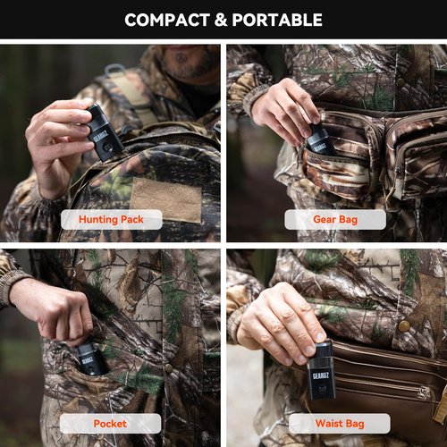 GearOZ Black Hunting Face Paint Stick, Deer Hunting Concealment Face Body Makeup Paint for Tactical Shooting Game Hidden & Baseball/Football/Softball, Hunting Accessories & Gear for Hunters Men Women
