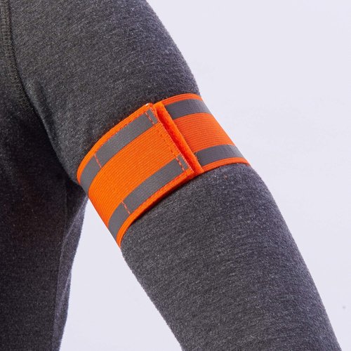 Black Mountain Products Safety Reflective Running Bands – Pack of 10 or 12