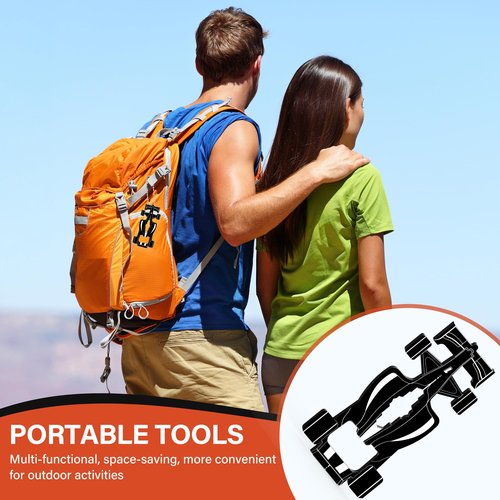 Funny Multitools Gadgets Men Gifts - Creative Racing Style 7 in 1 Small Tools for Dad Husband, Christmas Stocking Stuffer Gift Idea Boyfriend Son, Unique Gift for Birthday, Fathers Day, Valentines Day