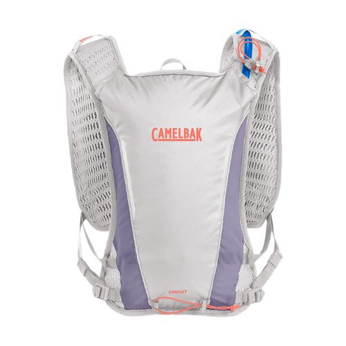 CamelBak Women's Circuit Run Vest 50oz Hydration Bladder, Silver/Dusk