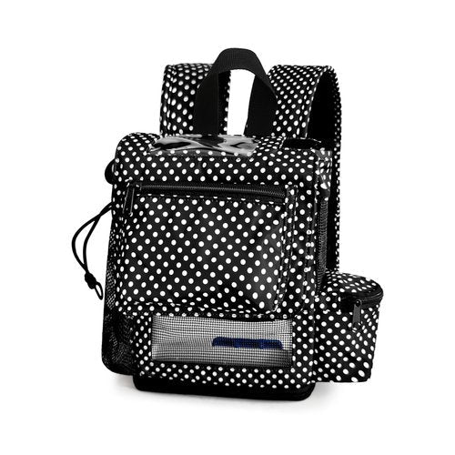 O2TOTES USA Premium Lightweight Carrier for Inogen One G5 Oxygen Unit, Portable Oxygen Backpack (polka dot)