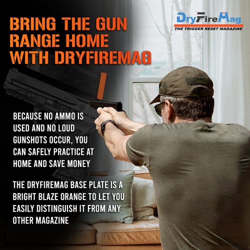 DRYFIREMAG Dry Fire Training Magazine for Smith & Wesson M&P | NOT Compatible with M&P Shield, Shield EZ, Laser Cartridges or Aftermarket Parts